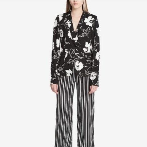 Calvin Klein Womens Shawl Collar Blazer Jacket - Picture 3 of 4